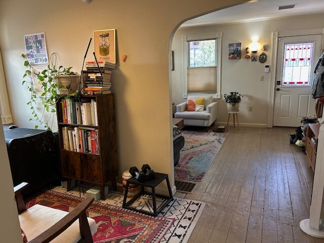 Dinging room opens into living room - 58 Maple St