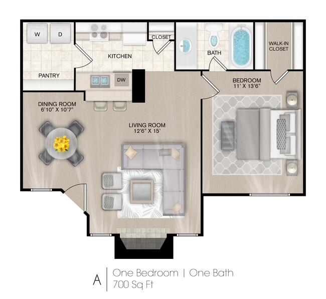 Floorplan - Sapphire Apartments