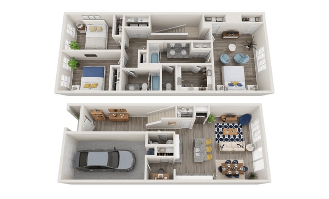 Floorplan - Hudson at Georgia's Landing