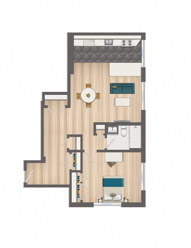 Floorplan - Serenade Apartments