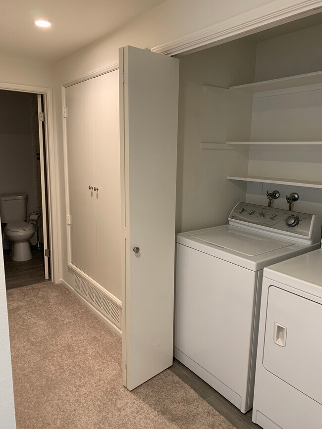 Laundry Room hallway - 8180 Manitoba St