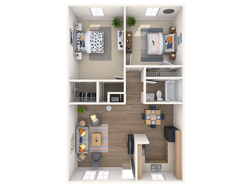 Floorplan - The Rosedale