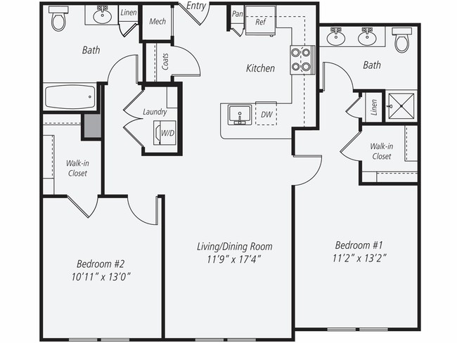 Floorplan - Avalon North Bergen