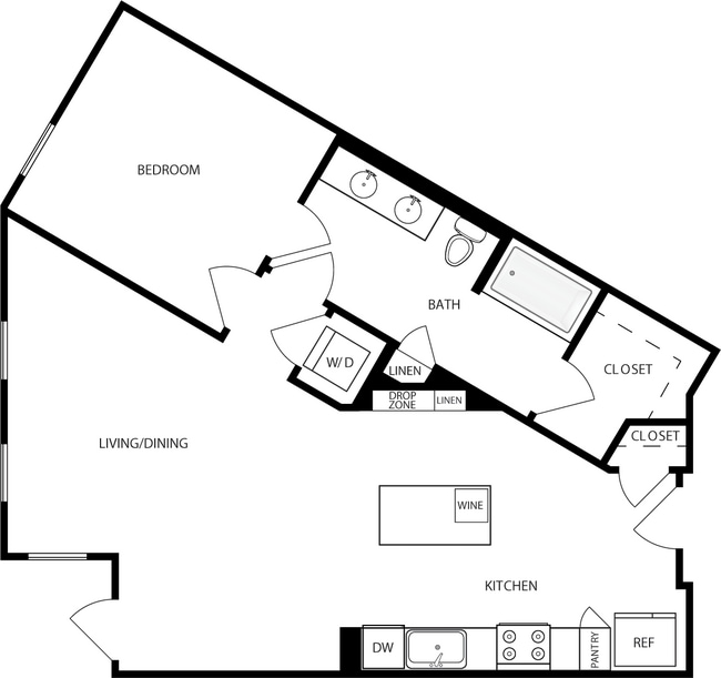 Floorplan - Mara Pacific Beach
