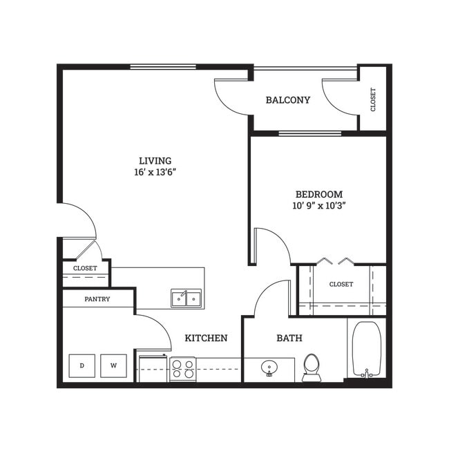 Floorplan - Parkside Apartments (TX)