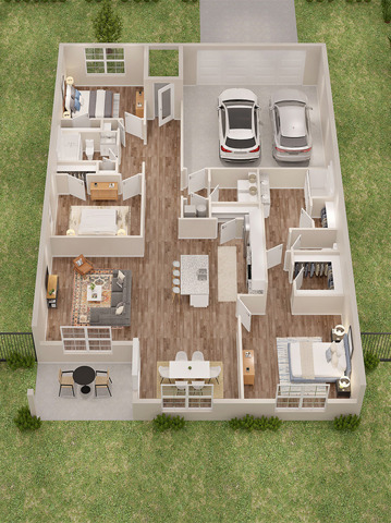 Aria Floor Plan - Kipling Meadows