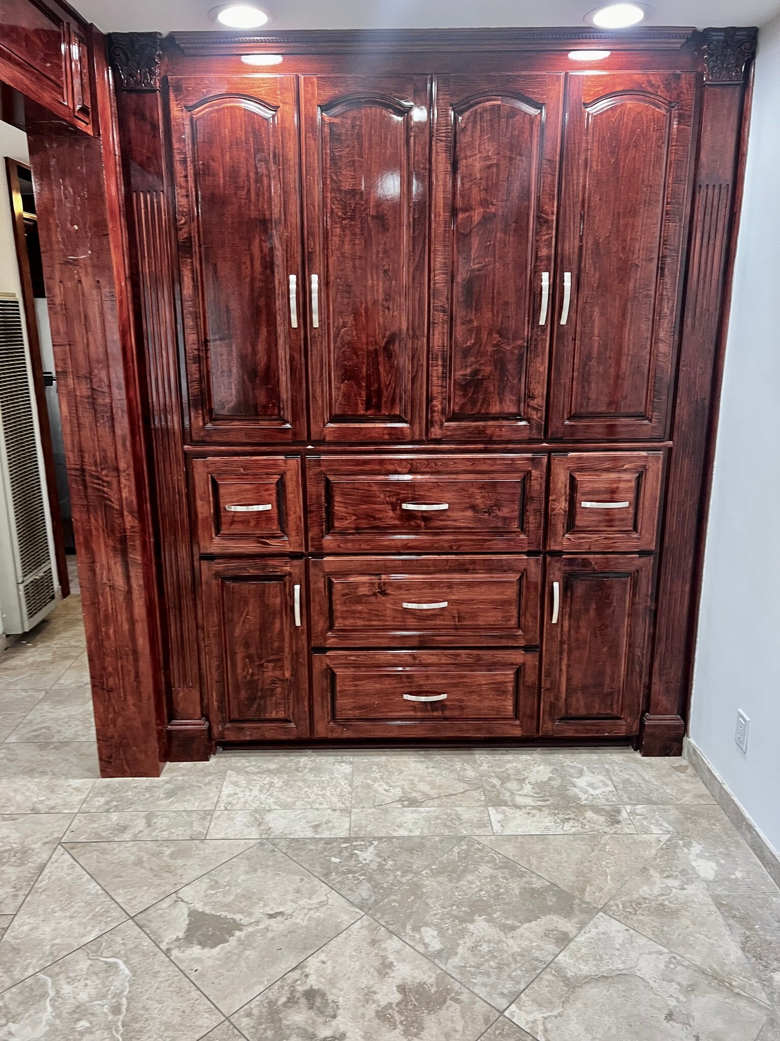 Built-in storage unit - 148 Van Nuys Ave