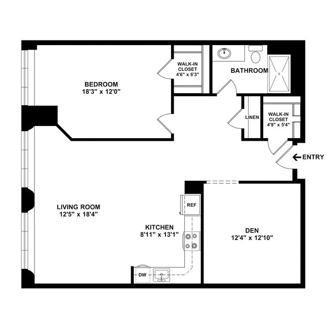 Floorplan - Residences at Mill 8 and 10 (A 55+ Senior Community)