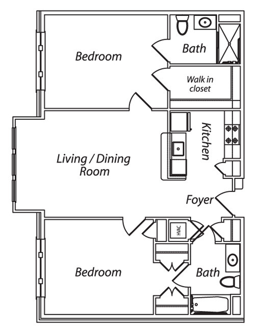 Floorplan - Victory Terrace Senior Residences