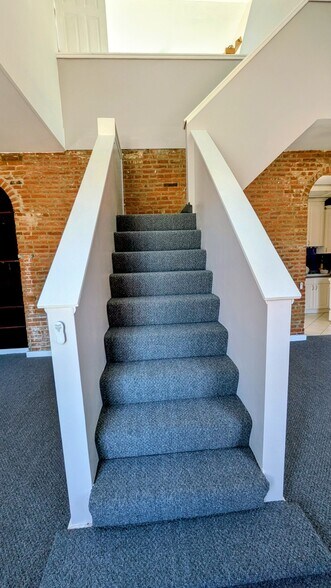 staircase to the loft - 1916 S 10th St