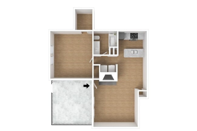 1G Floor Plan - Woodland Oaks