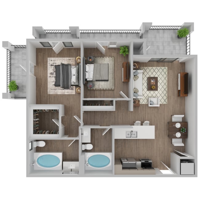 The_Green_Room_2x2_1040_sq_ft_381226.png - Eddy Redondo Residences