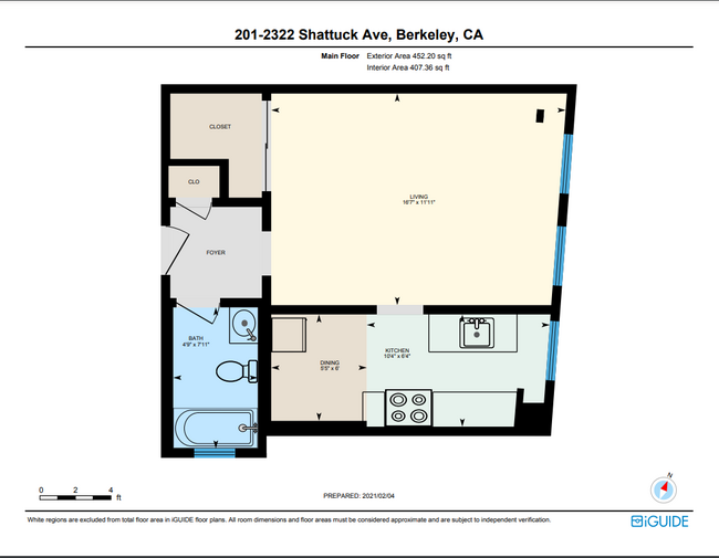 Floorplan - Shattuck Apartments