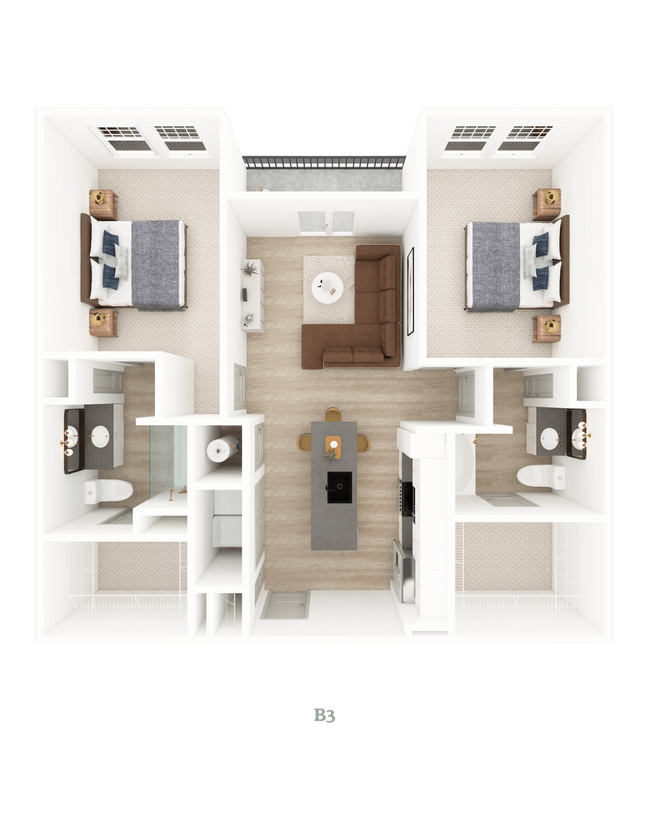 Floorplan - District on the Etowah Apartments