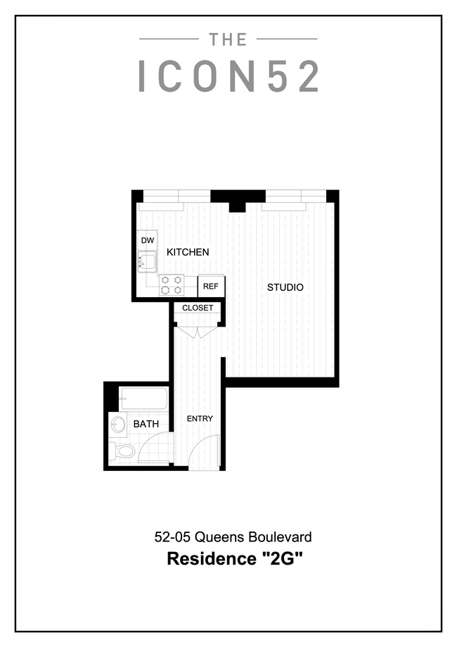 Floorplan - The Icon 52