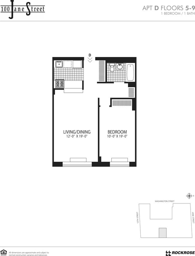 Floorplan - 100 Jane St