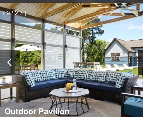 Outdoor lounge area - 240 Onley Rd