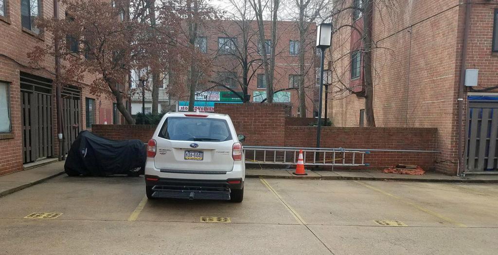 Your assigned parking spot is right behind your unit. - 516 S 12th St