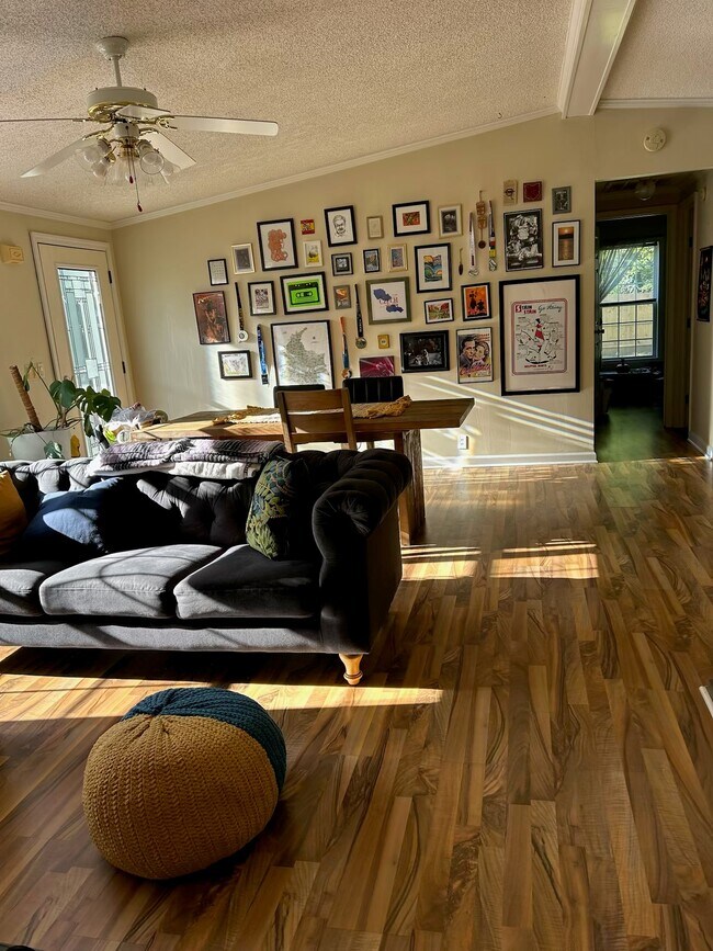 Living Room & Dining Area - 12 Bramlett Ct