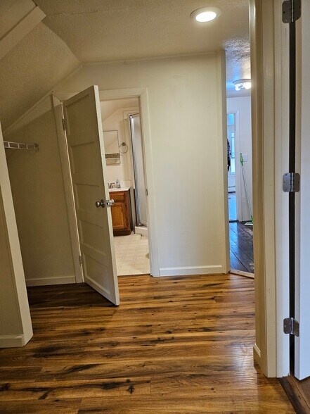 View of bathroom entrance from Hall - 132 Hinesburg Rd