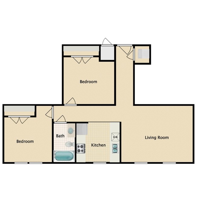 2-Bed-B.png - Nance Place