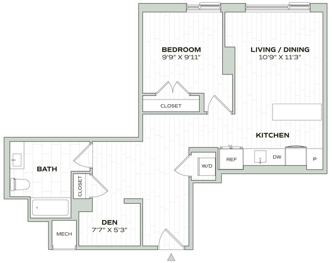 Floorplan - Alula at Bridge District