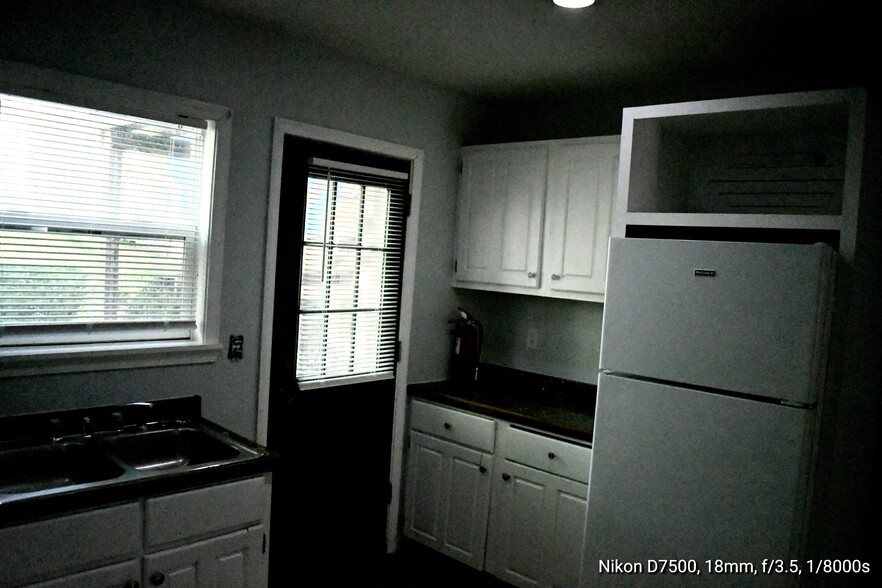 Kitchen - part of main room - 77 Fox St