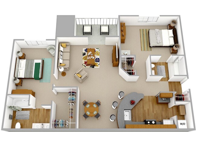 Floorplan - Brenneman Farm Apartments