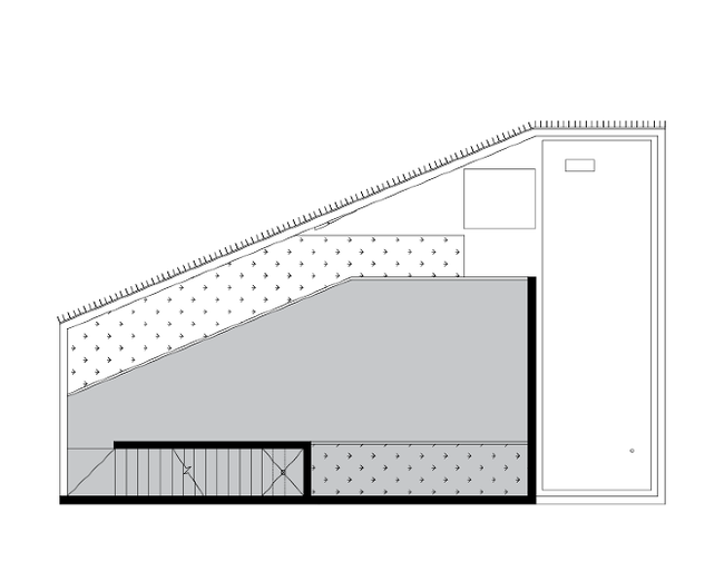 Roof deck floorplan - 2836 N Buzz Ct