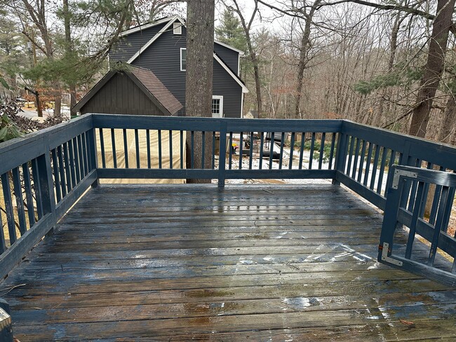 The porch will be painted when the weather becomes warmer. - 12 Strawberry Hill Rd