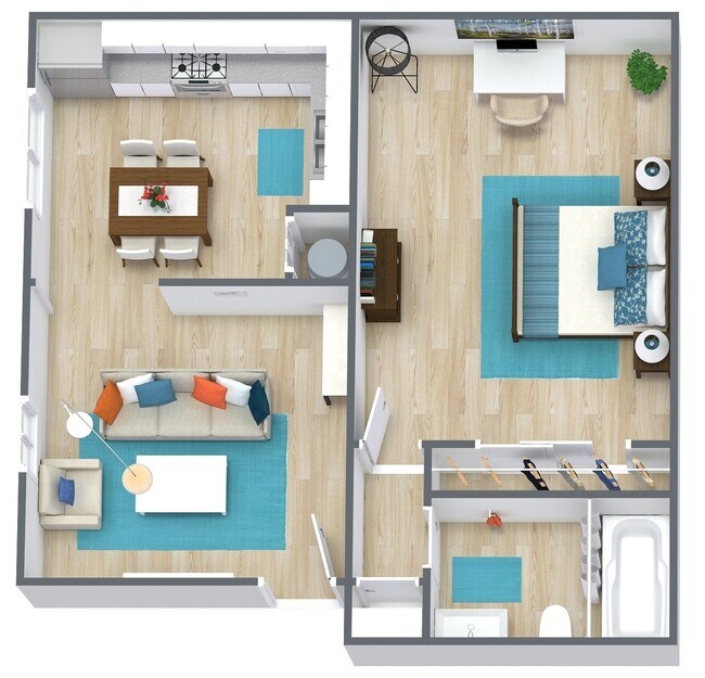 Floorplan - Greenway Apartments