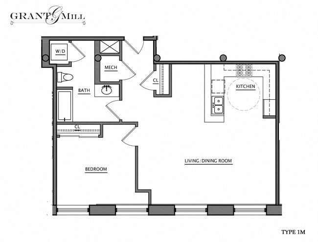 Floorplan - Grant Mill