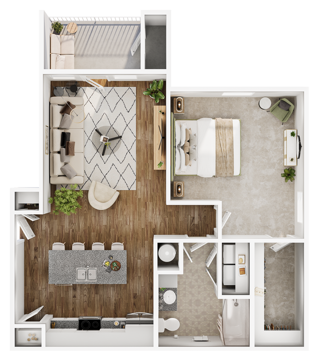 Floorplan - Hathaway at Lake Norman Apartments