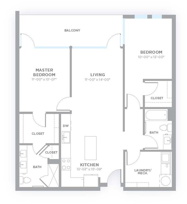 Floorplan - 747 Apartments