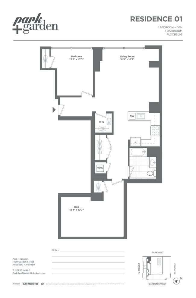 Floorplan - Park + Garden
