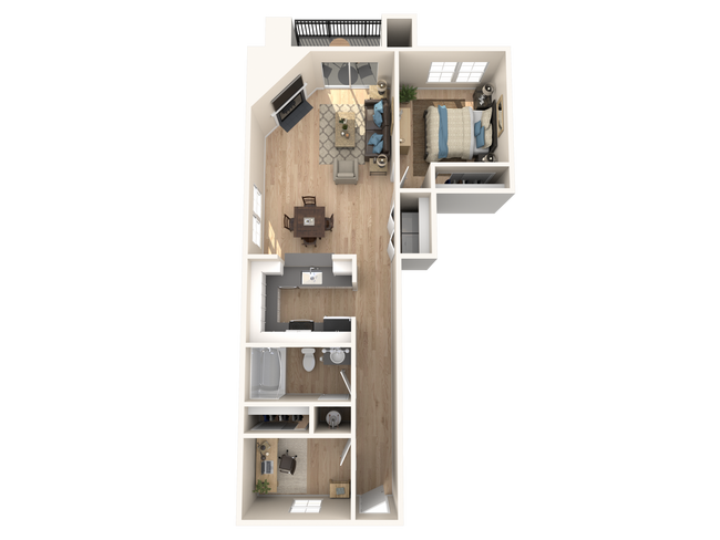 Interior Photo - CentrePointe Apartments