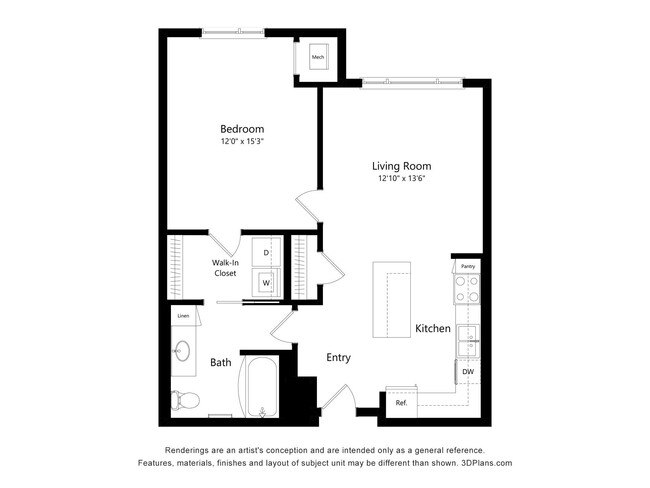 Floorplan - Sonder Point 50+ Apartments