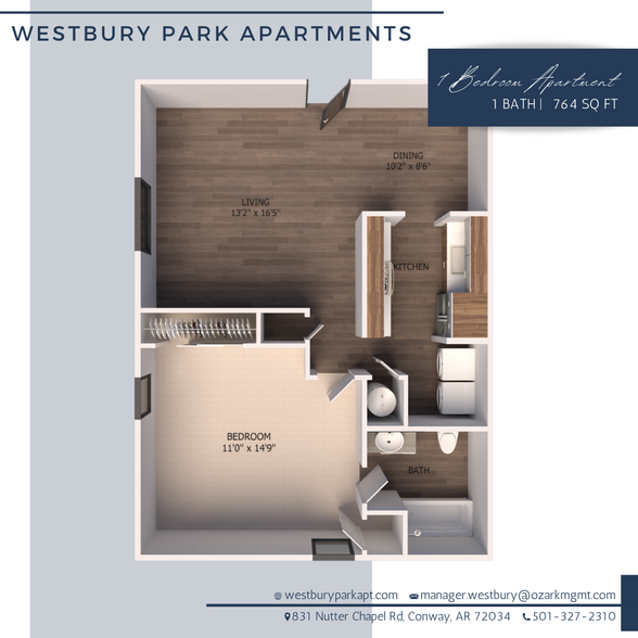 Interior Photo - Westbury Park Apartments