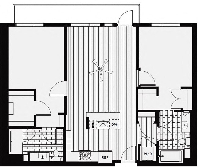 Floorplan - Vida North Park Apartments