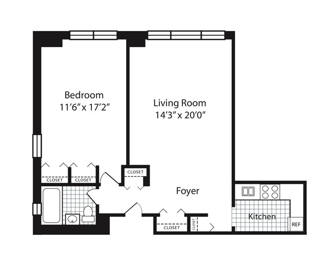 Floorplan - The Ashford NYC