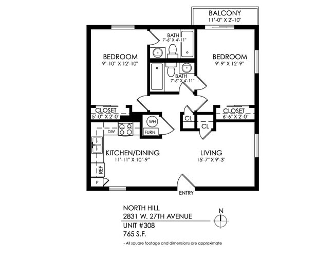 Floorplan - North Hill