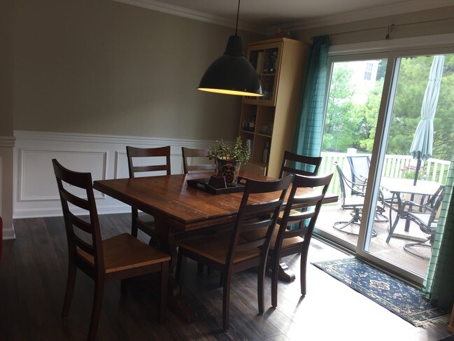 Dining area with access to deck - 1077 Bayberry Dr