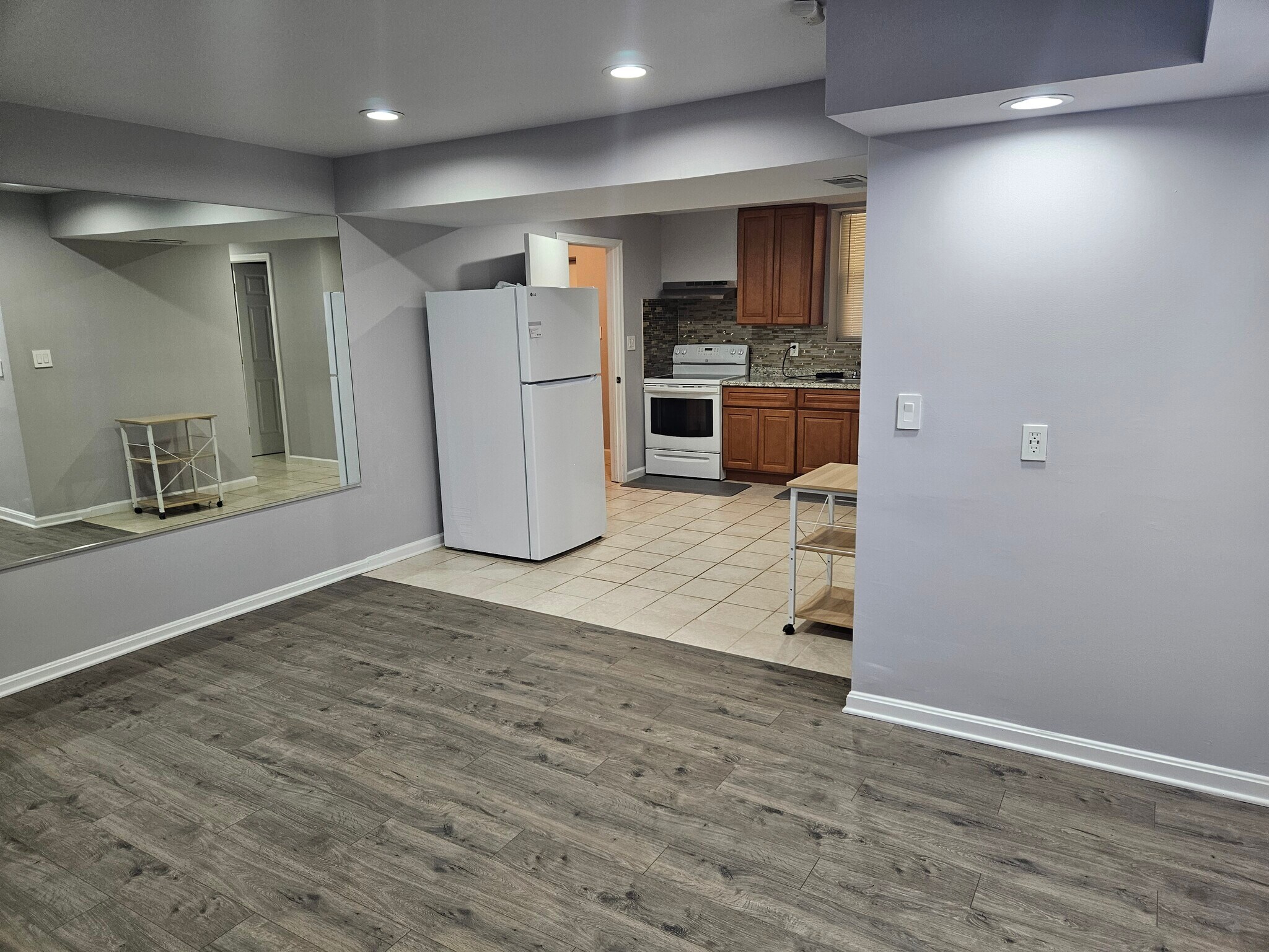 Living room with Kitchen view - 7508 Tarpley Dr