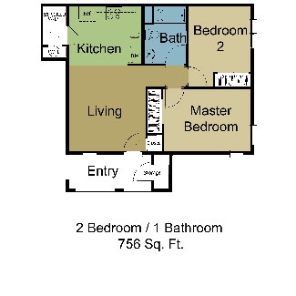 2BR/1BA - Vintage at Natomas Field
