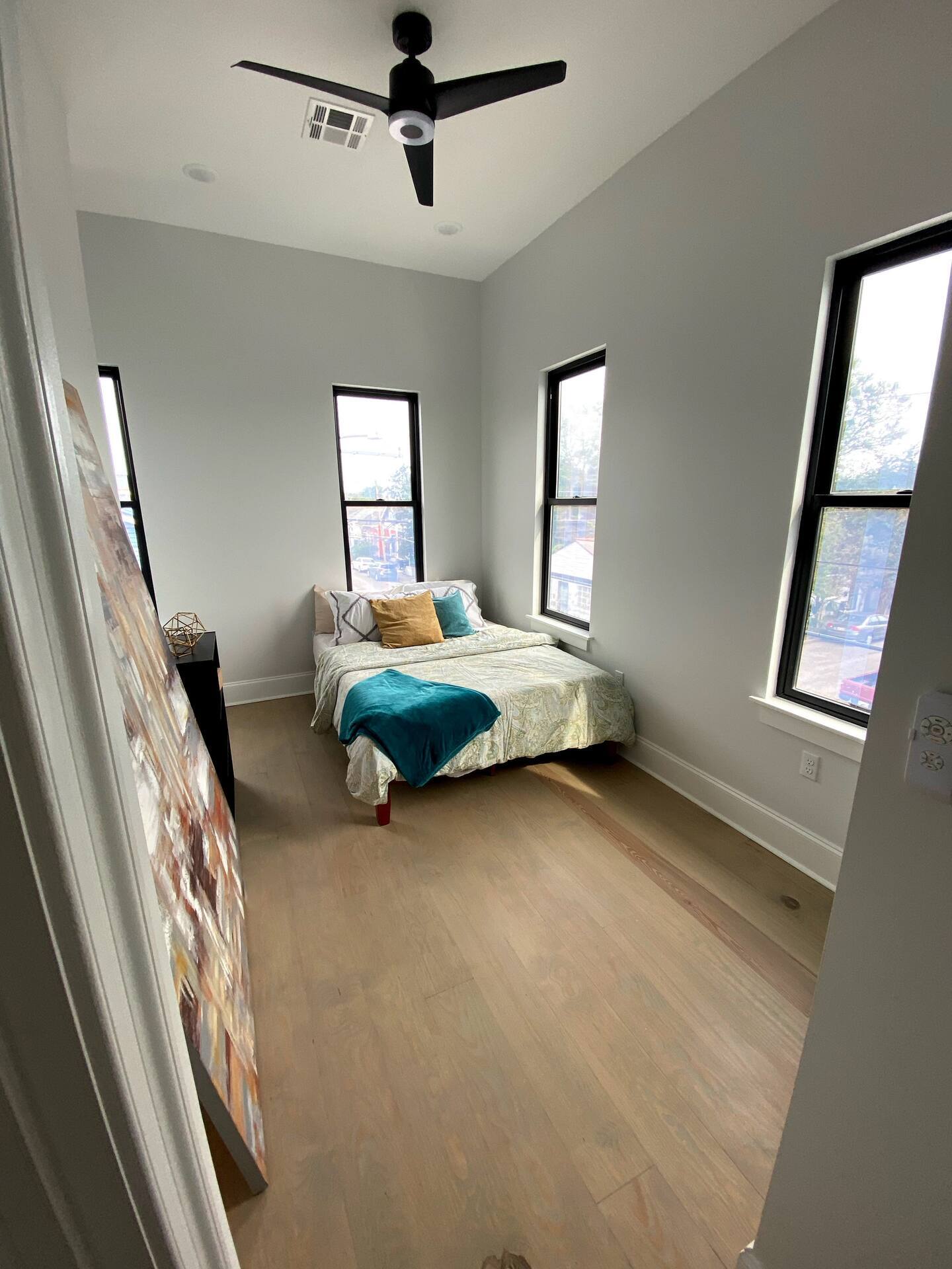 1st bedroom - king bed - 740 Desire St