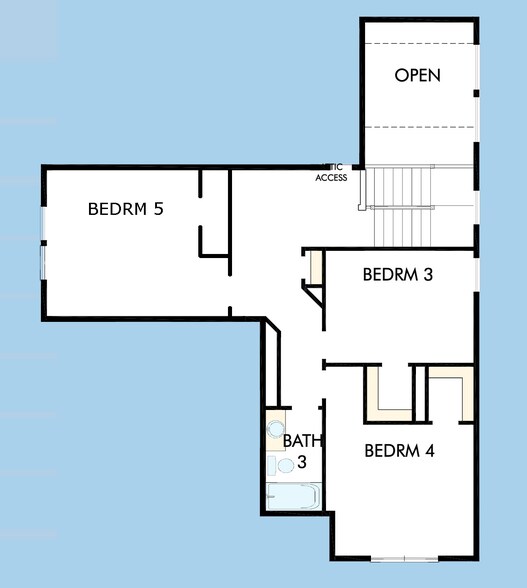 Floor 2 - 8641 Spindletop Dr