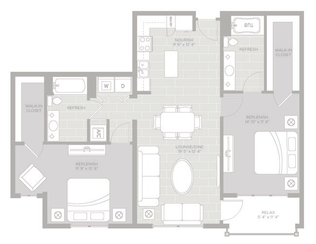 Floorplan - Berkshire Lauderdale By The Sea