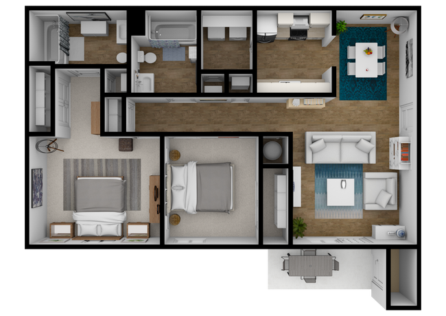 Floorplan - Park Place at Foley