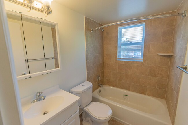 Sample Bathroom - Paoli Place North Apartments