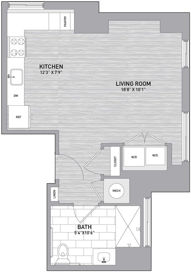 Floorplan - Union on Queen